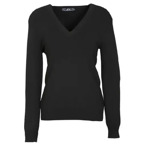 Ladies V-Neck Pullover